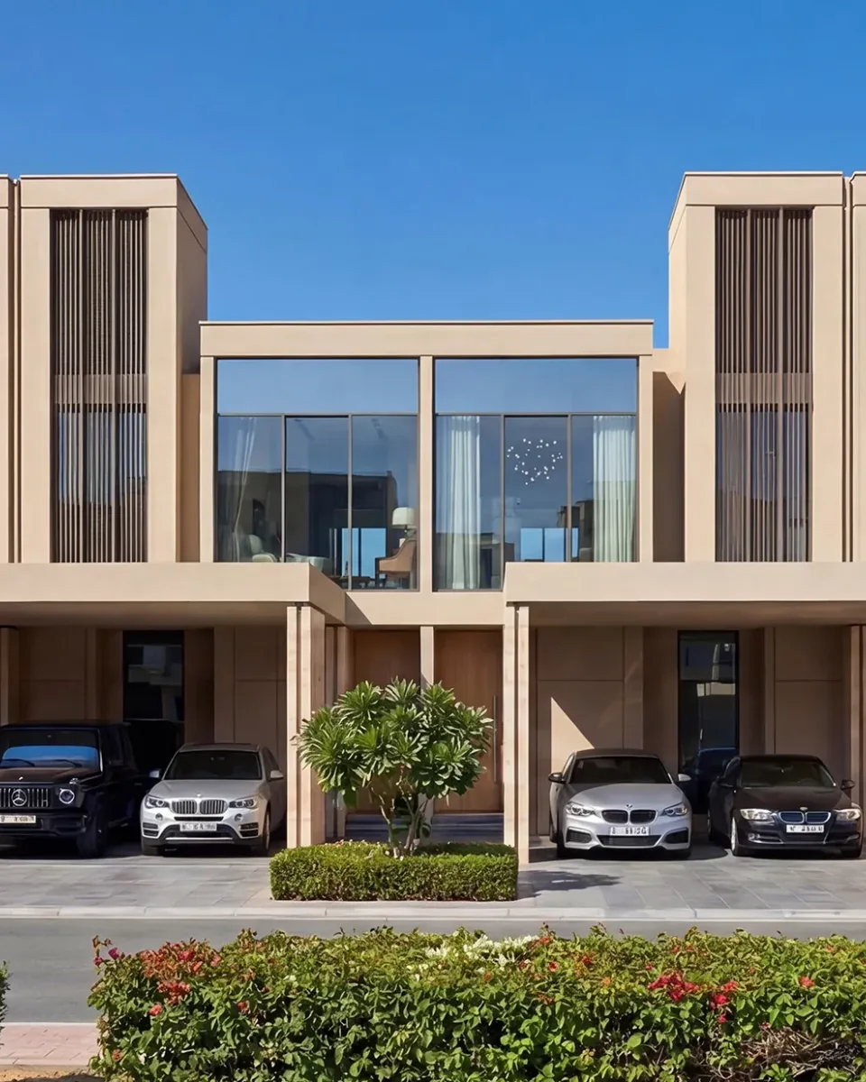 The Willows at Sobha Sanctuary: Modern villas with landscaped front gardens; official developer rendering