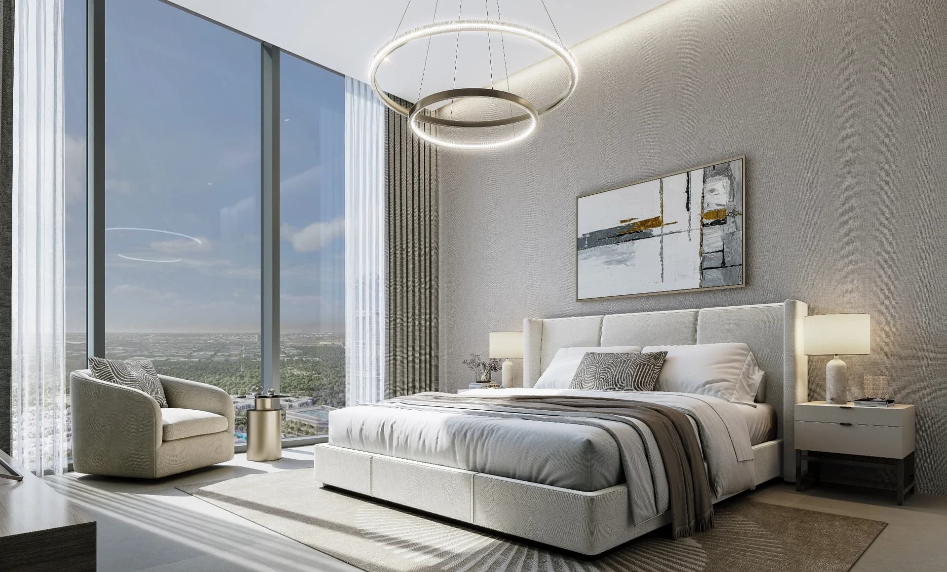 Skyvue Altier: Illustrative bedroom (Developer rendering)