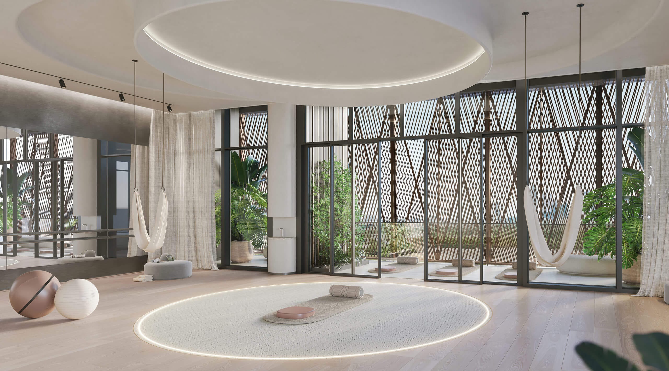 Eltiera Views wellness room interior