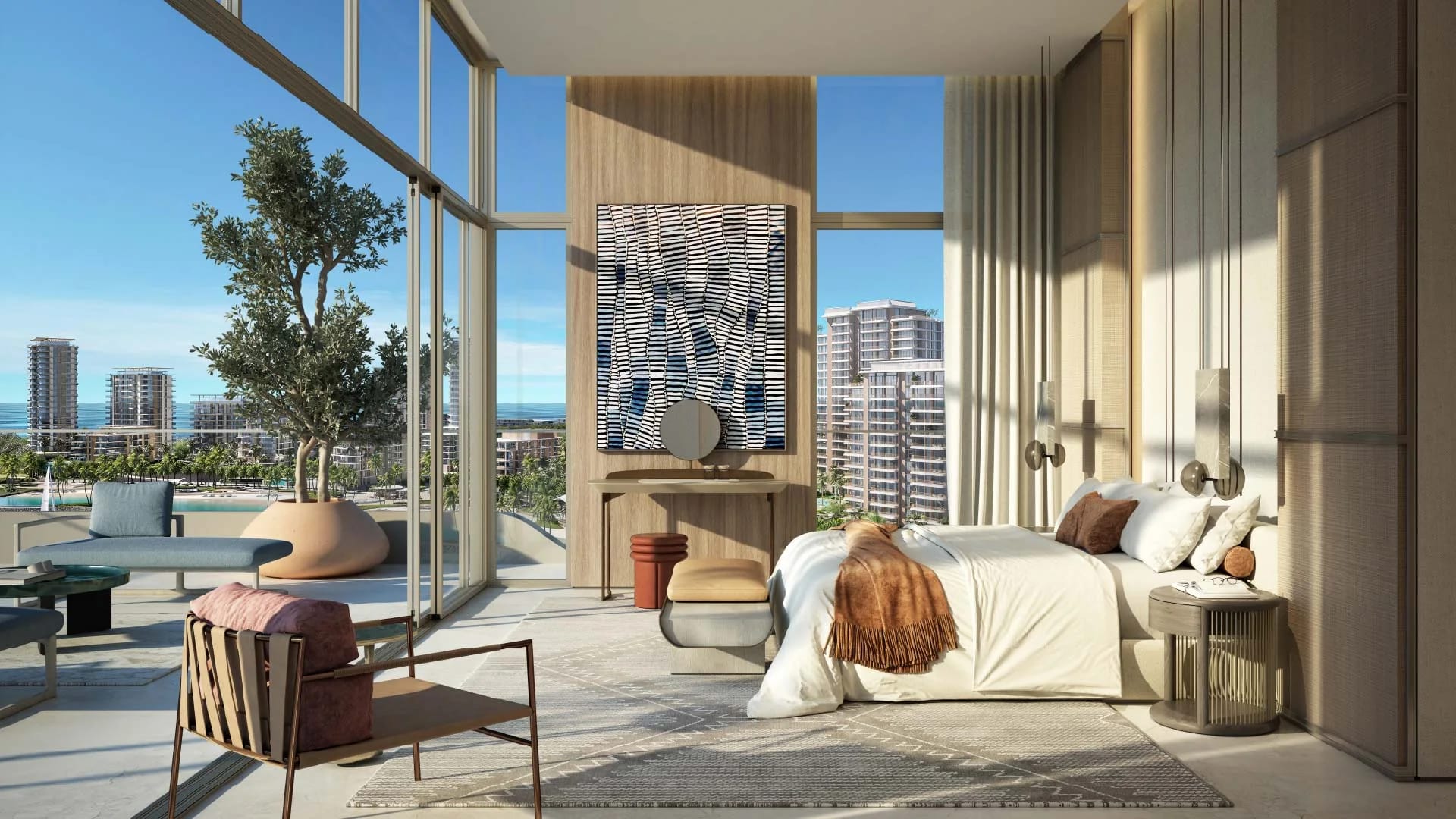 Bay Grove bedroom; official developer rendering
