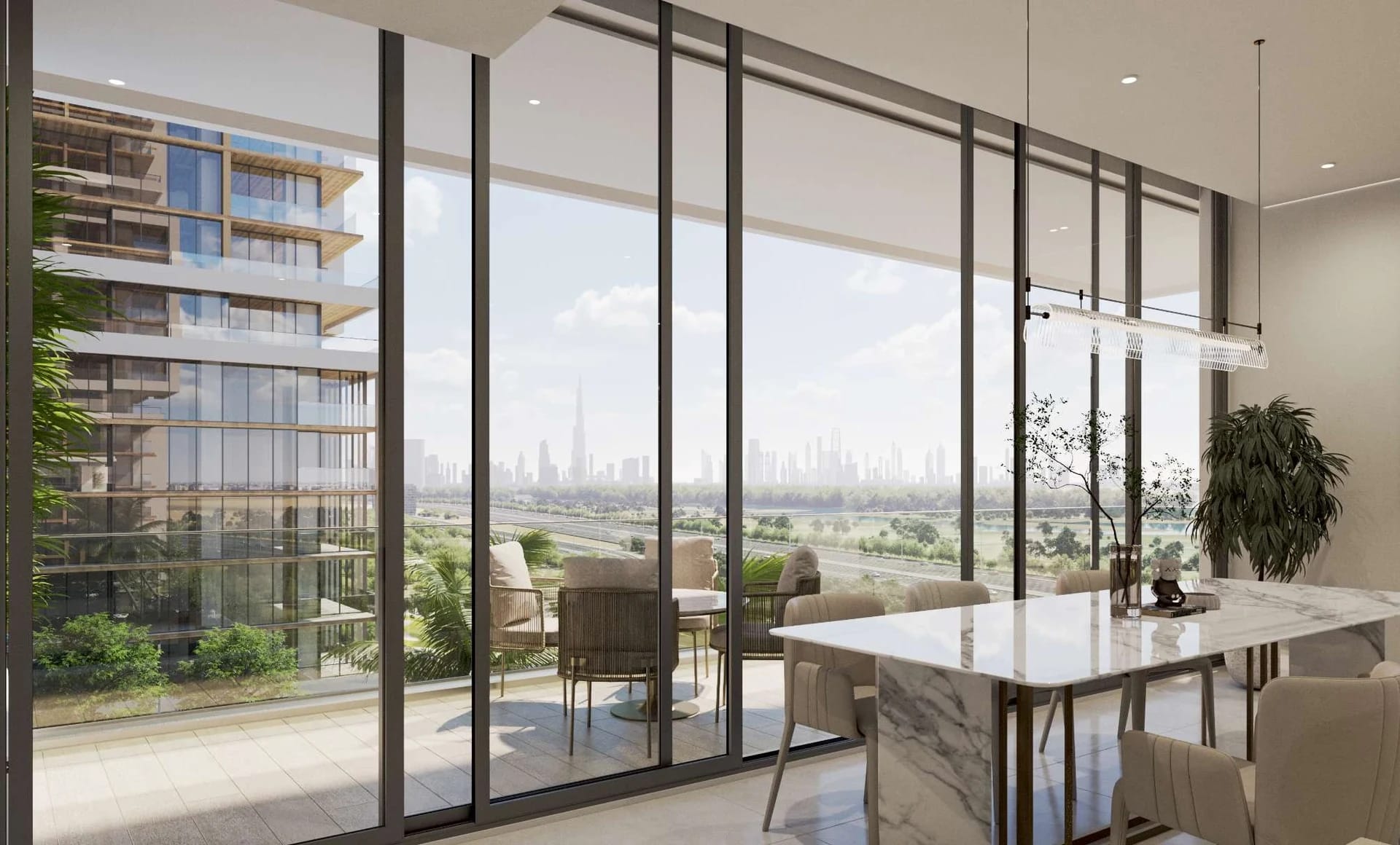 Sobha One: Illustrative dining space (Developer rendering)