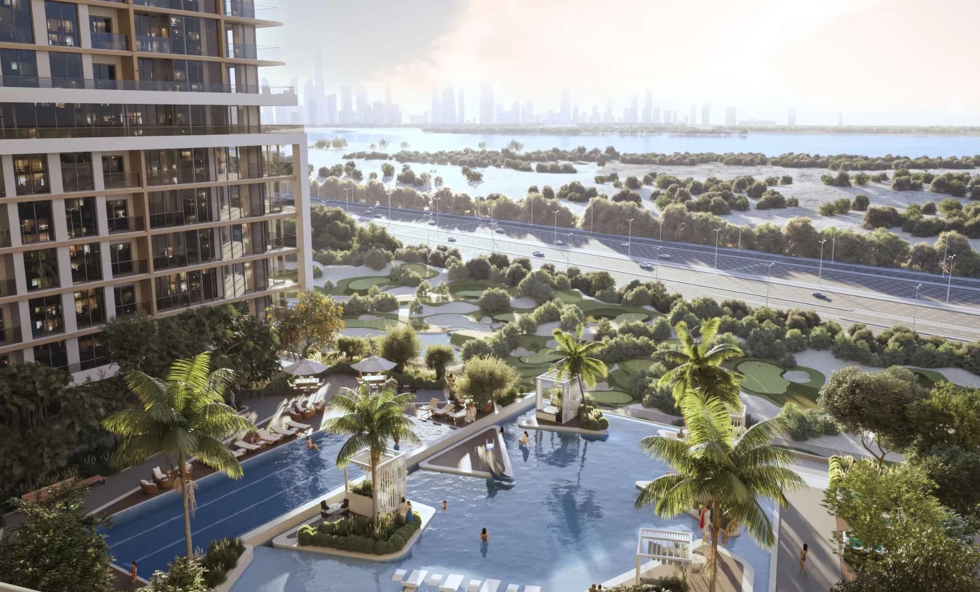 Sobha One: Wider community and surrounding landscape (Developer rendering)
