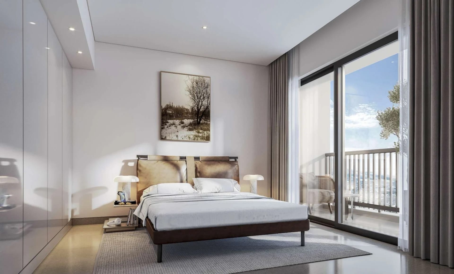 Sobha Orbis: Illustrative bedroom (Developer rendering)