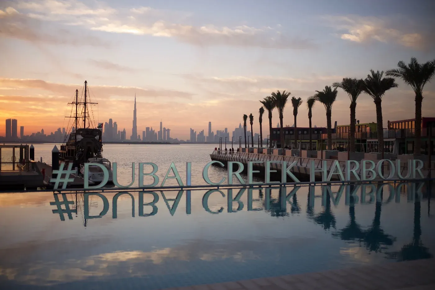 Dubai Creek Harbour waterfront