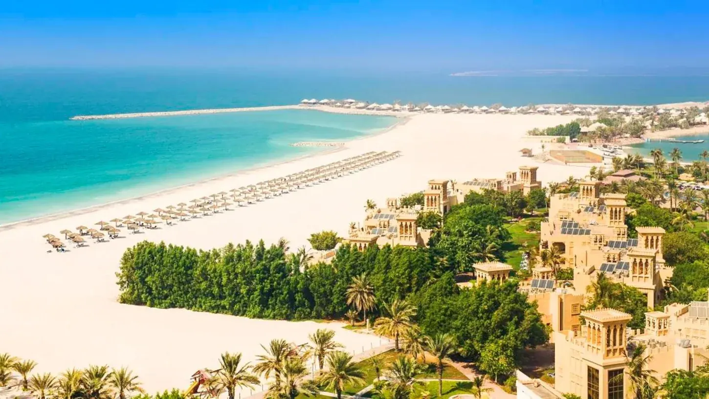 Al Hamra coastline in Ras Al Khaimah