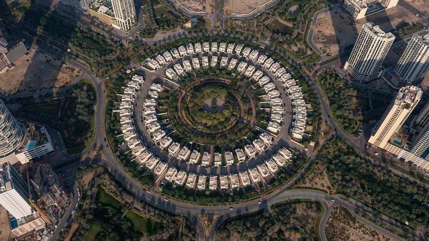 Jumeirah Village Circle residential setting